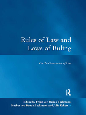 cover image of Rules of Law and Laws of Ruling